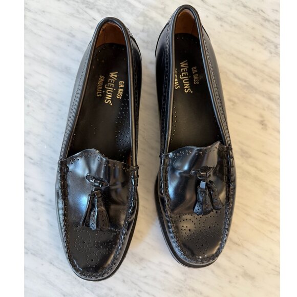 GH Bass - Larkin Tassel Brogue Loafers - Picture 1 of 3